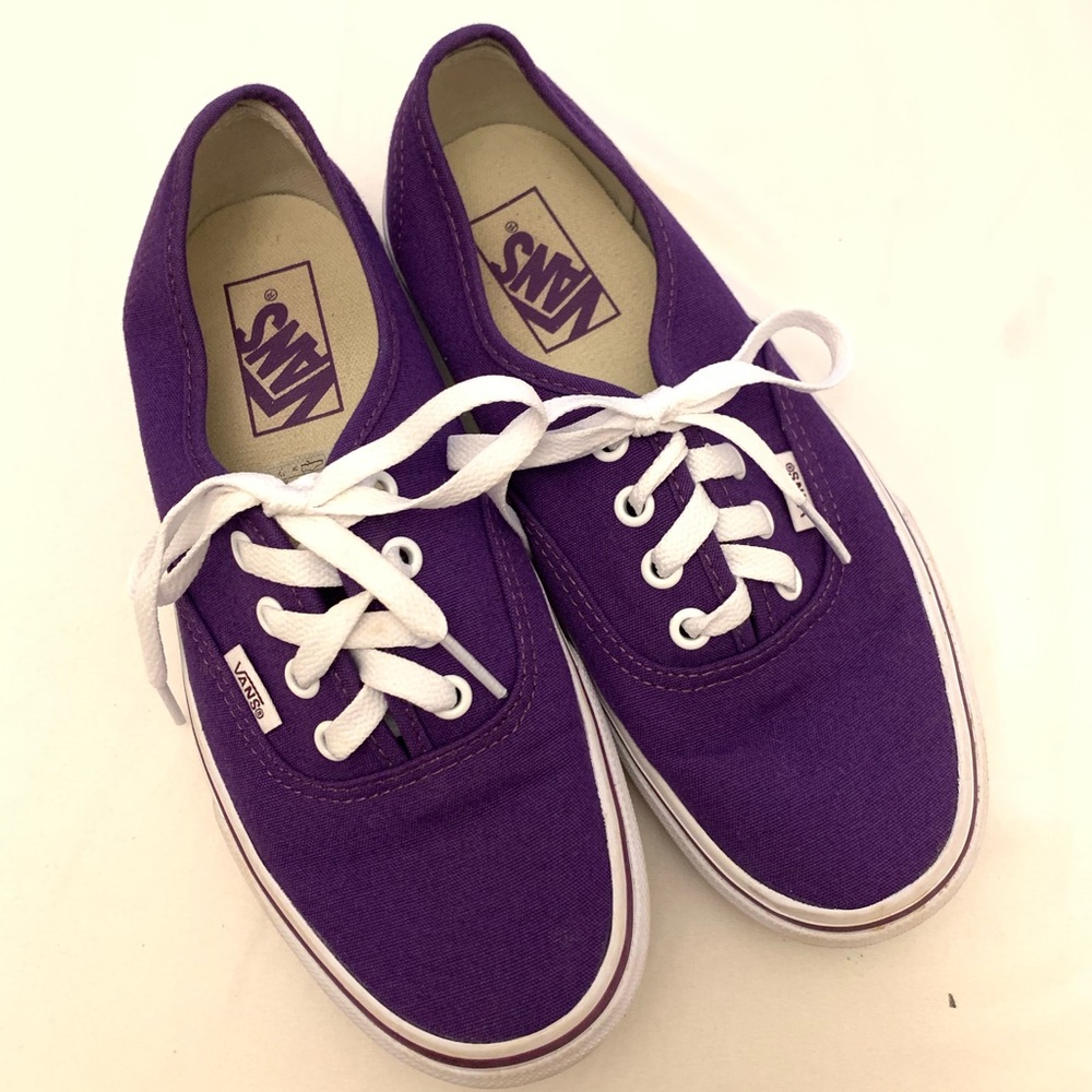 Vans Dark Purple Shoes